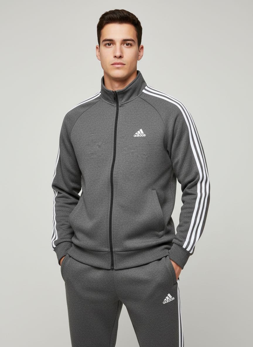 ADIDAS Conjunto Gris Premium