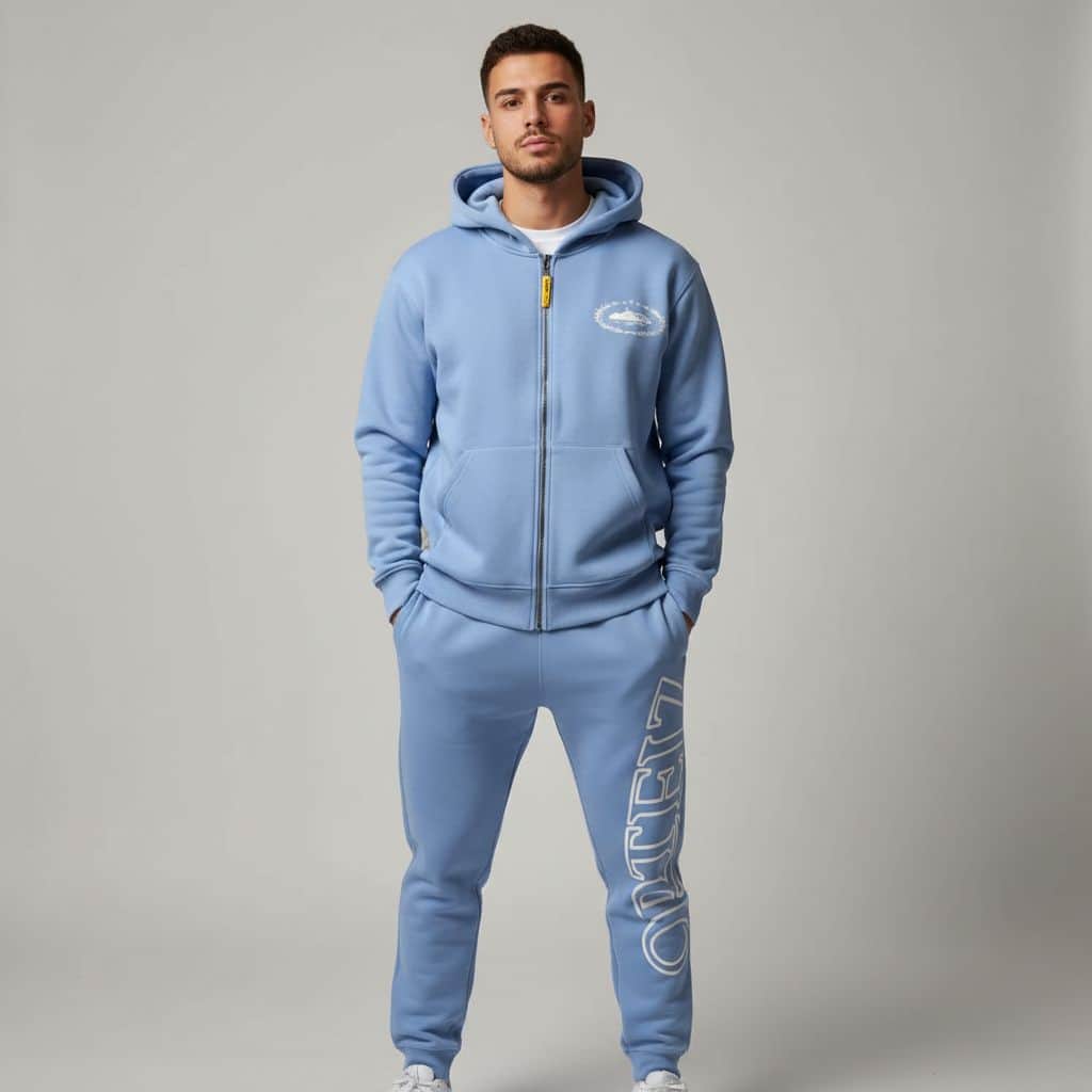 CORTEIZ Conjunto Negro Hoodie