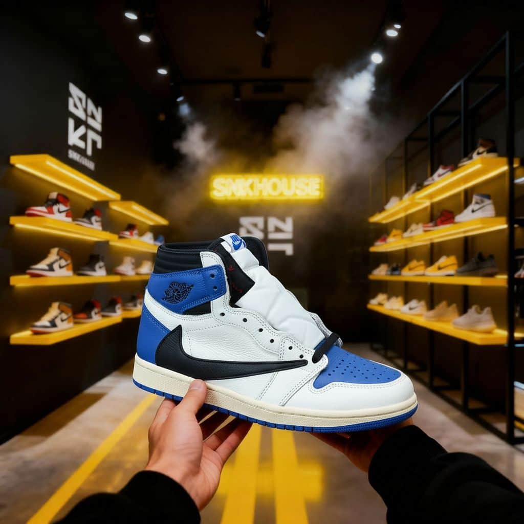 Nike Air Jordan 1 High Travis Scott x Fragment