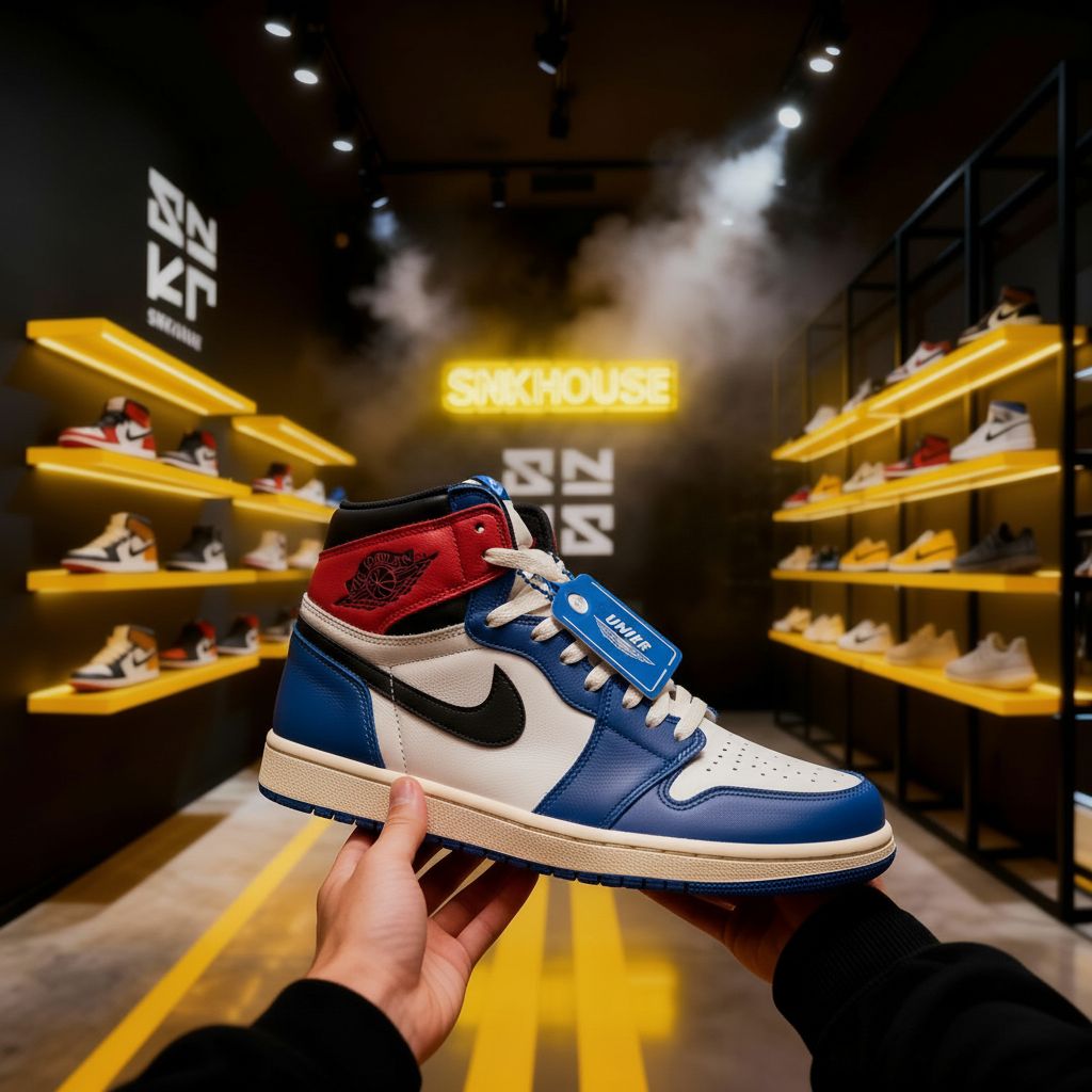 Union LA x Nike Air Jordan 1 Retro High NRG "Storm Blue" - Imagen 1