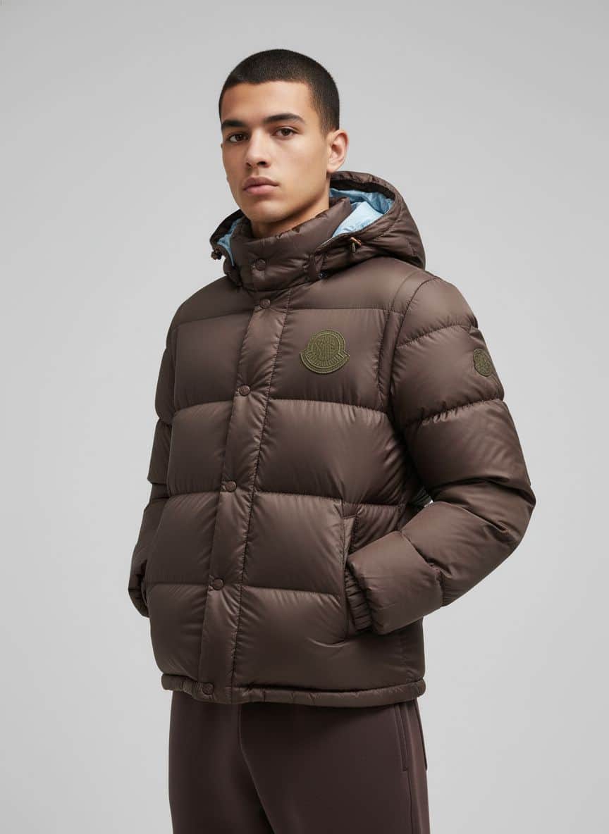 MONCLER Campera Down Negro Classic
