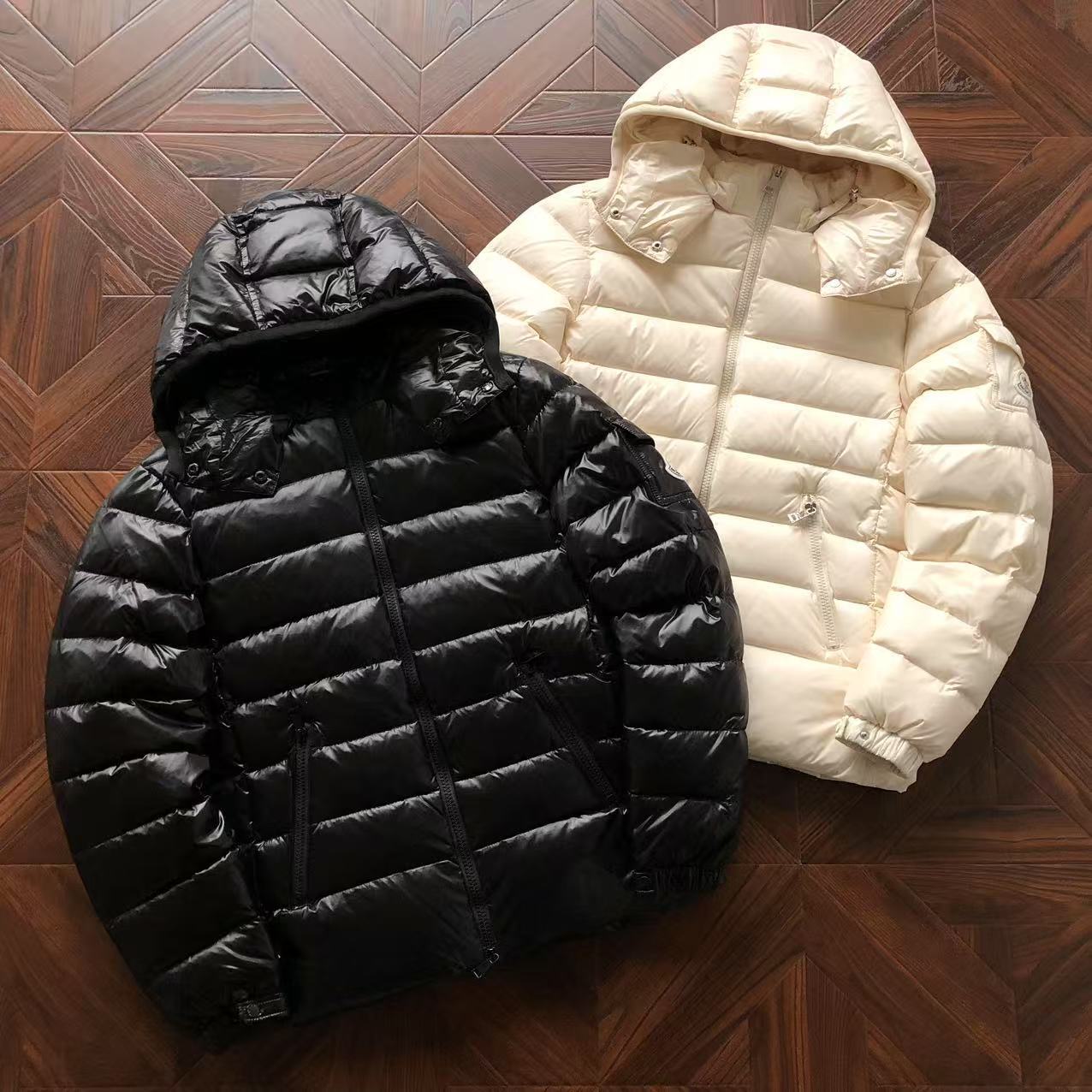 MONCLER Campera Down Negro Premium - Imagen 1
