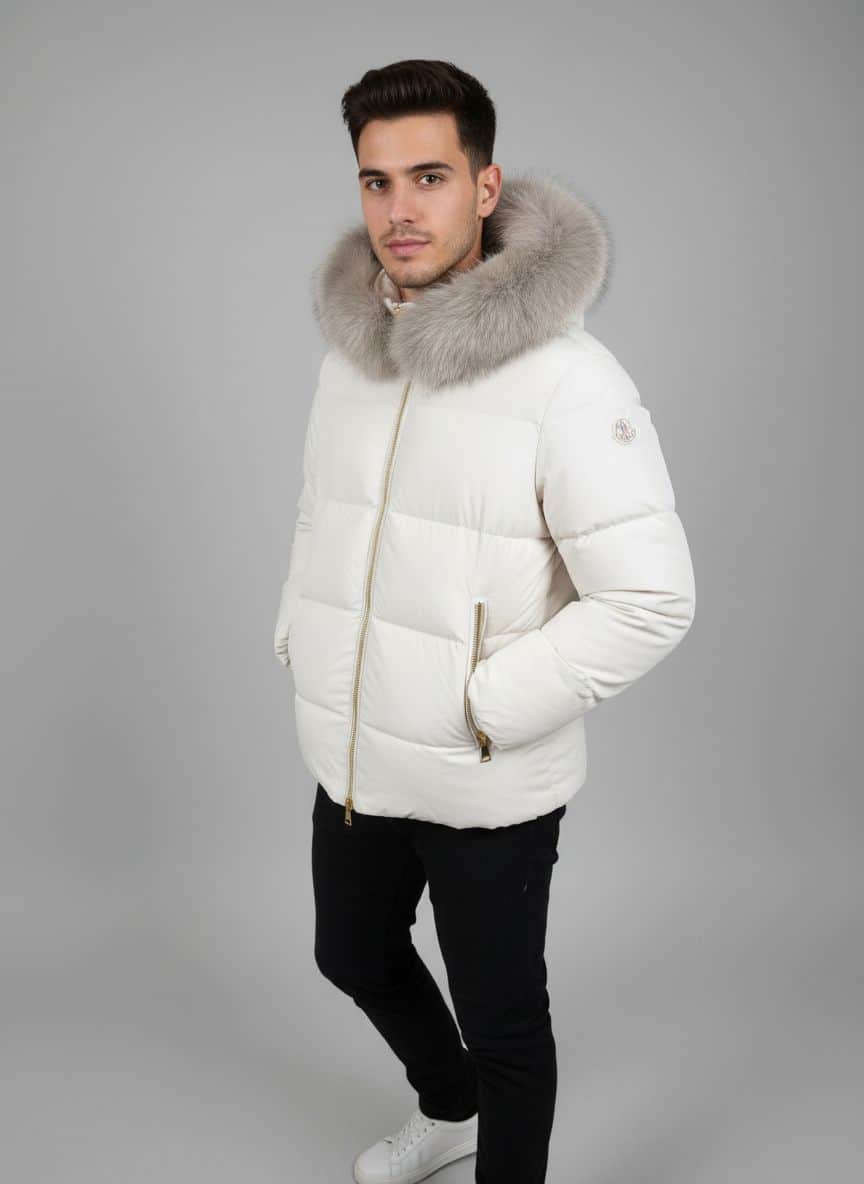 MONCLER Campera Down Negro Vintage