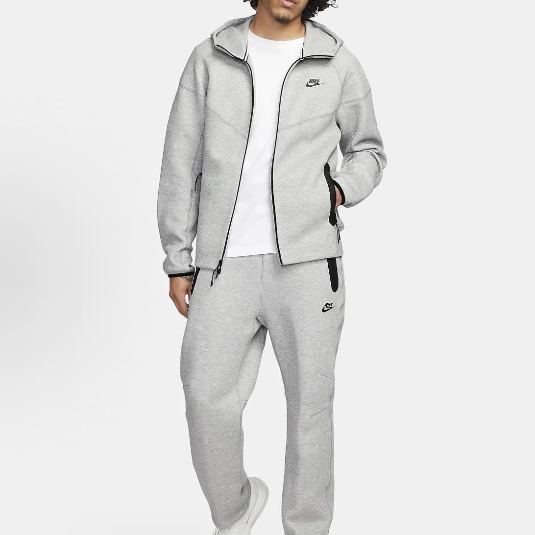 NIKE Conjunto Negro Gris Claro