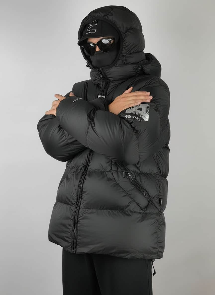 PALACE Campera Cotton Negro