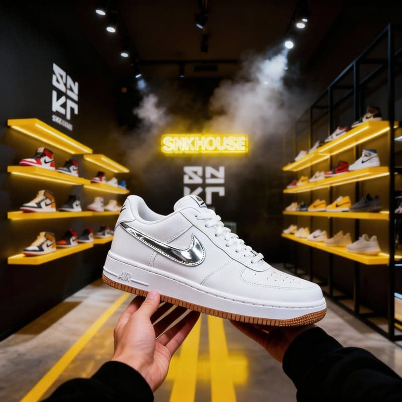 Nike Air Force 1 x Travis Scott "White"