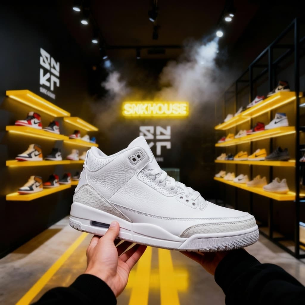 Nike Air Jordan 3 "Pure White"