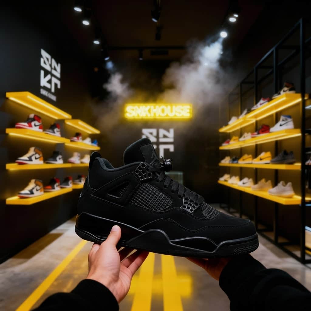 Nike Air Jordan 4 "Black Cat"