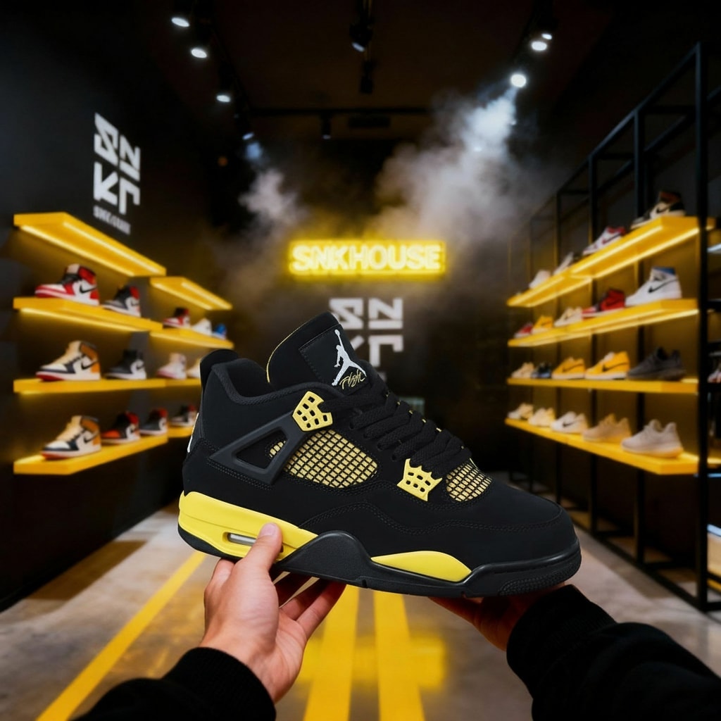 Nike Air Jordan 4 Retro "Thunder" - Imagen 1