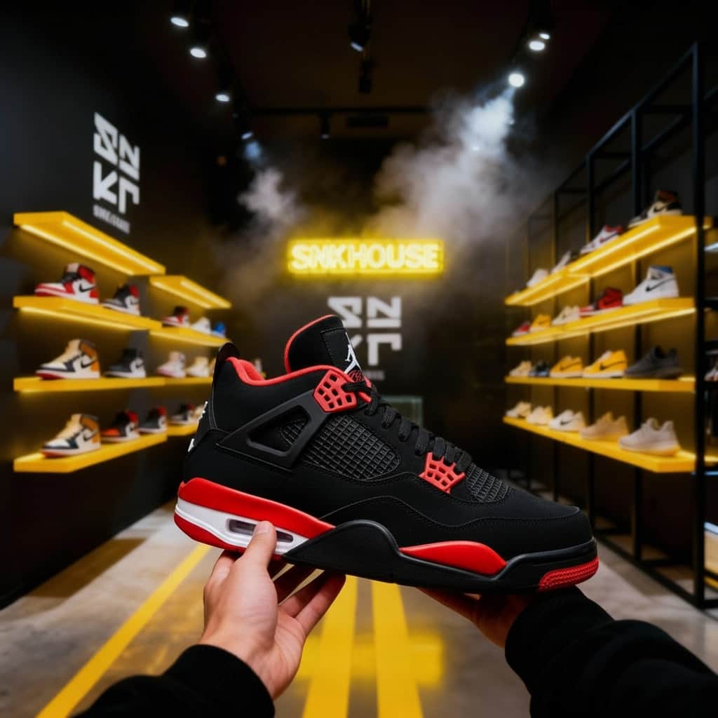 Nike Air Jordan 4 Retro Red Thunder