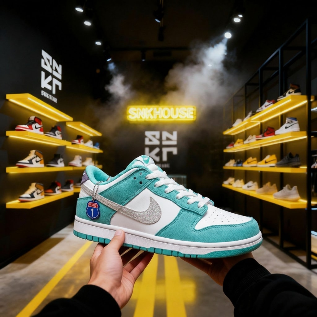 Nike Dunk Low x Kasina 'Road Sign' - Imagen 1