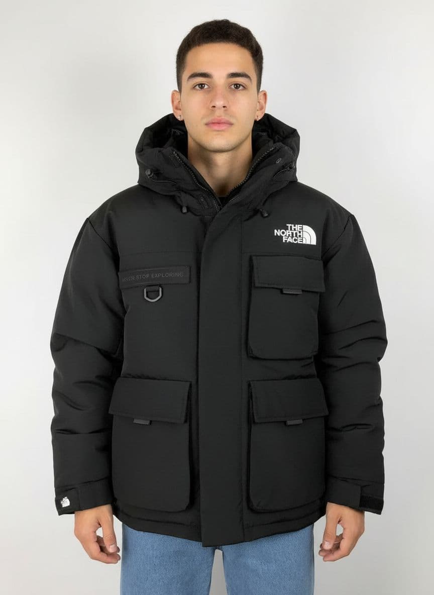 THE NORTH FACE Campera Down Gris Premium