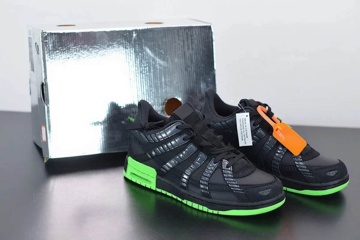 SNK OW Air Rubber DK 'Green Strike'