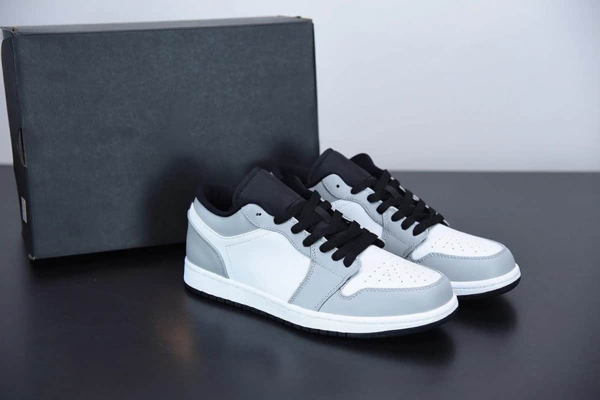 SNK AJ 1 Low "Light Smoke Grey"