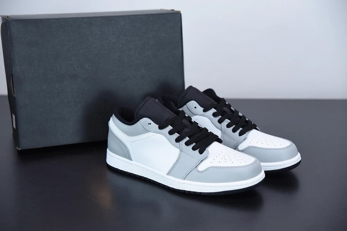 SNK AJ 1 Low "Light Smoke Grey"