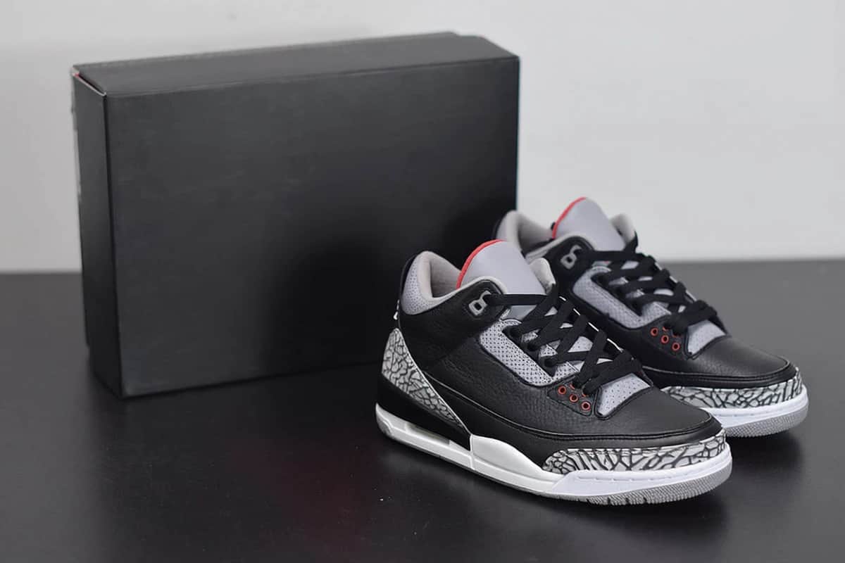 SNK AJ 3 Retro Black Cement