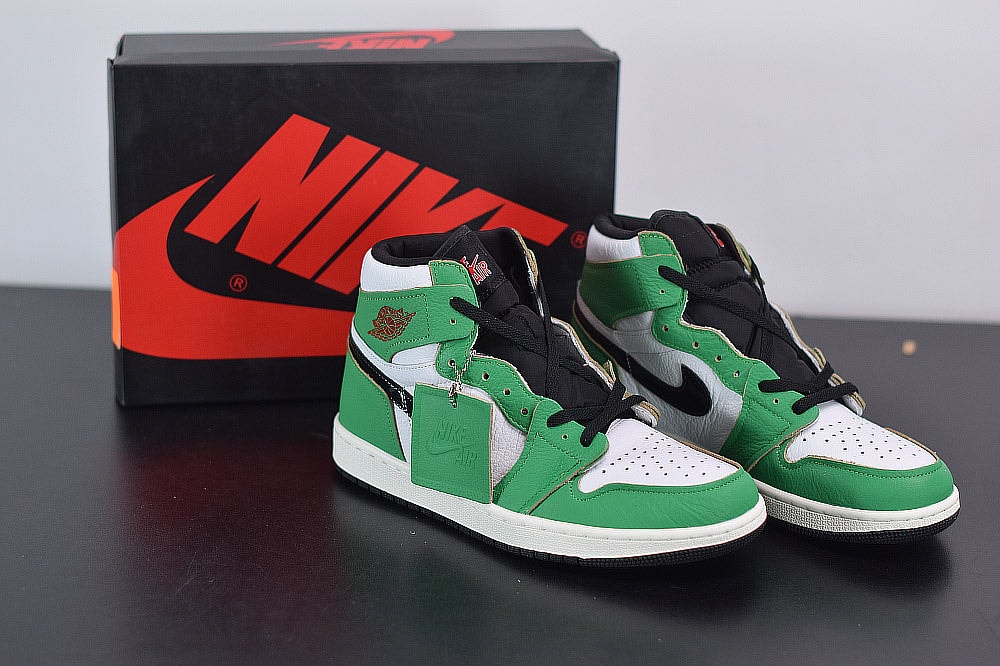 Air Jordan 1 High WMNS "Lucky Green" - Imagen 1