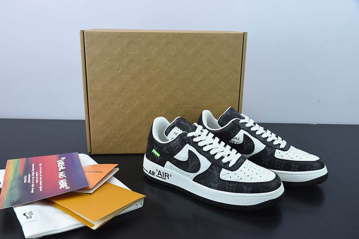 Nike Air Force 1 Low x Louis Vuitton x Off-White "Black White"
