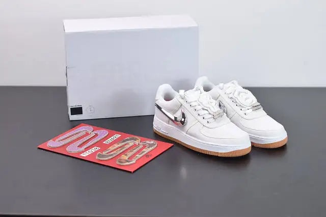 Nike Air Force 1 x Travis Scott "White" - Imagen 1