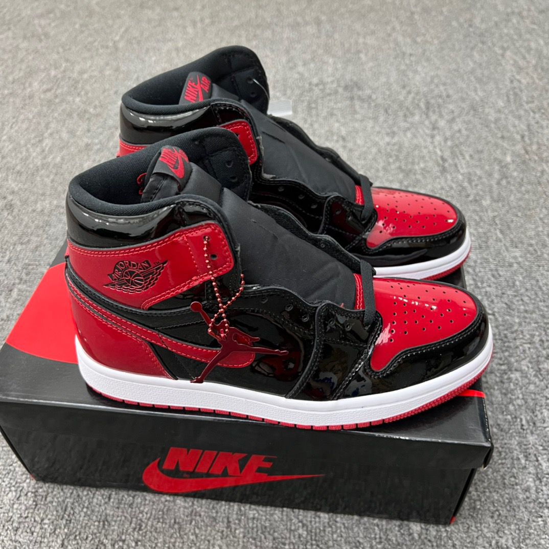 Nike Air Jordan 1 High "Bred Patent" - Imagen 1