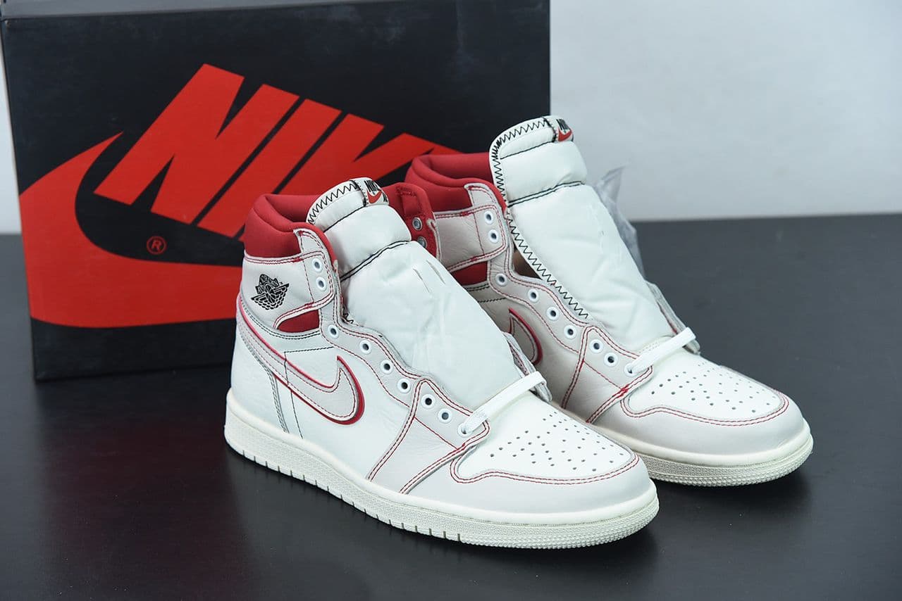 Nike Air Jordan 1 High "Phantom Gym Red"