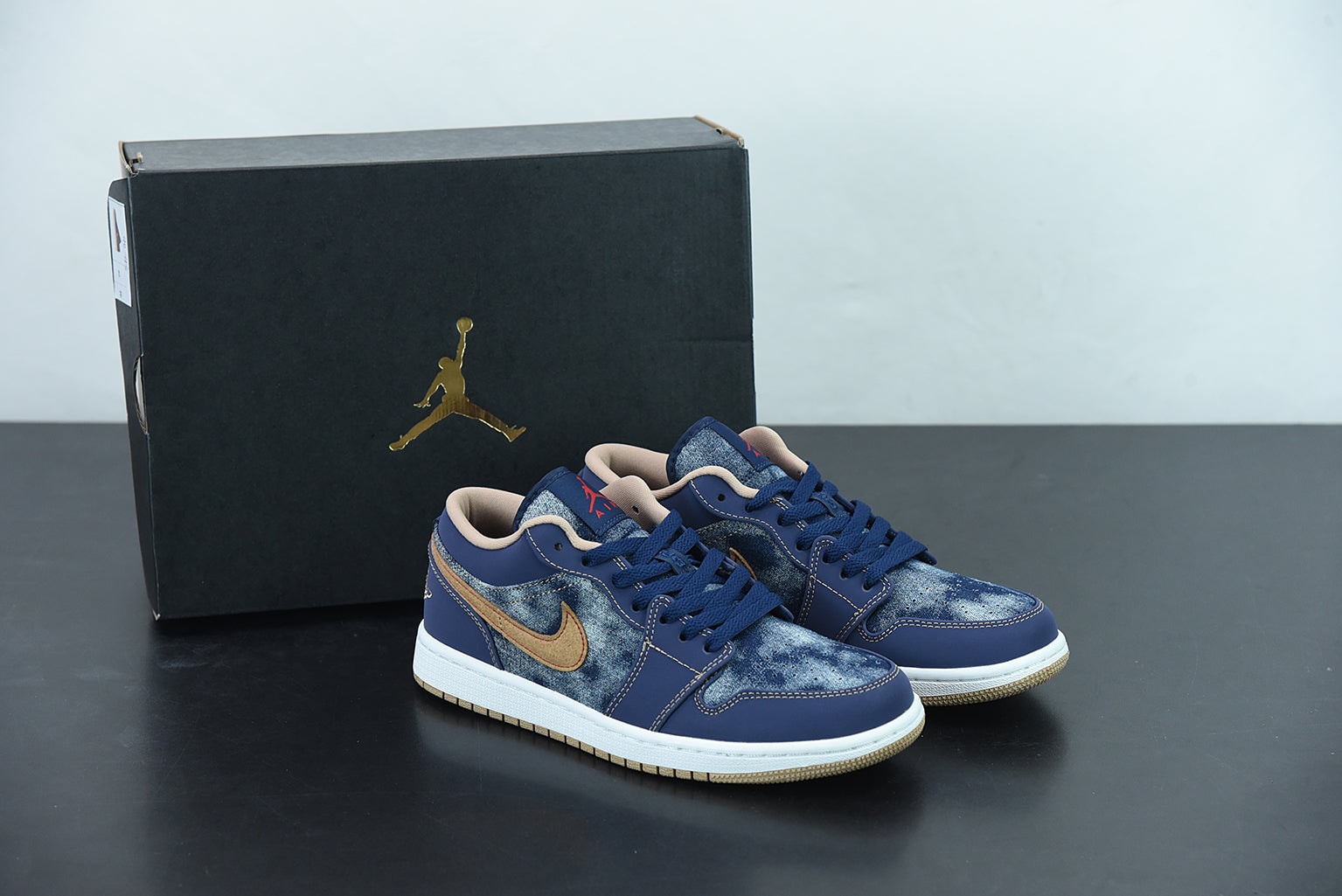 Nike Air Jordan 1 Low "Denim Midnight Navy" - Imagen 1
