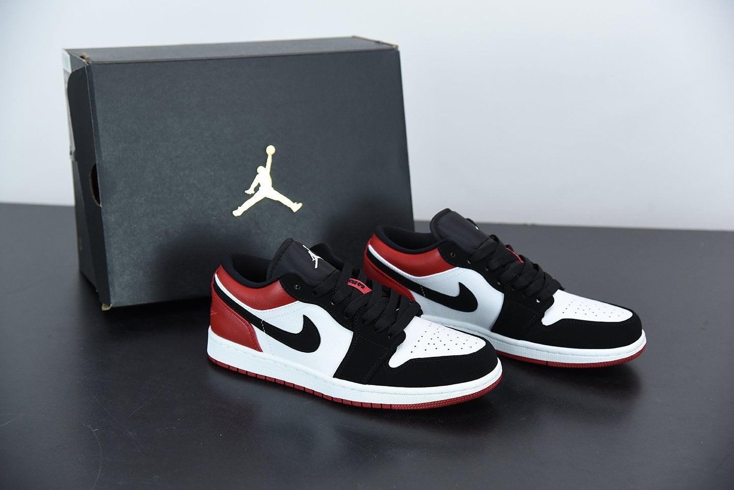Nike Air Jordan 1 Low Black Toe - Imagen 1