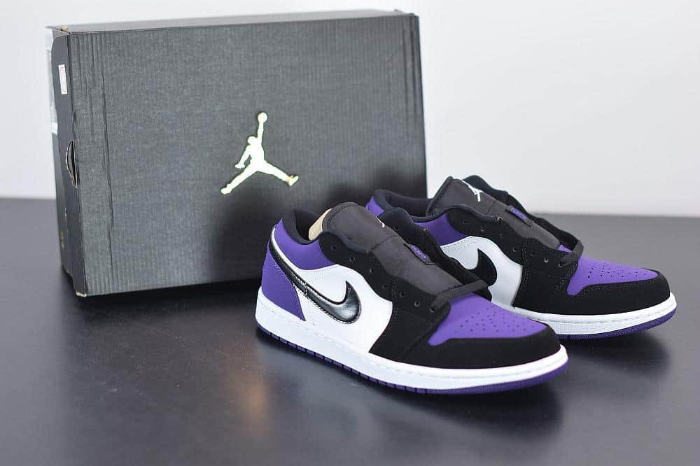 Nike Air Jordan 1 Low Court Purple White