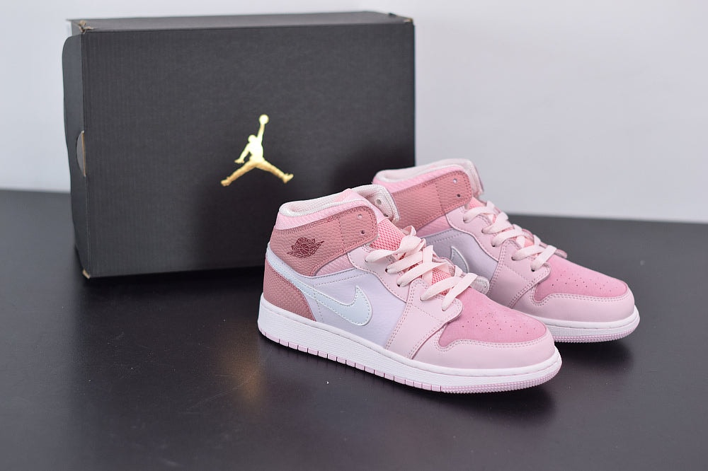 Nike Air Jordan 1 Mid Digital Pink - Imagen 1