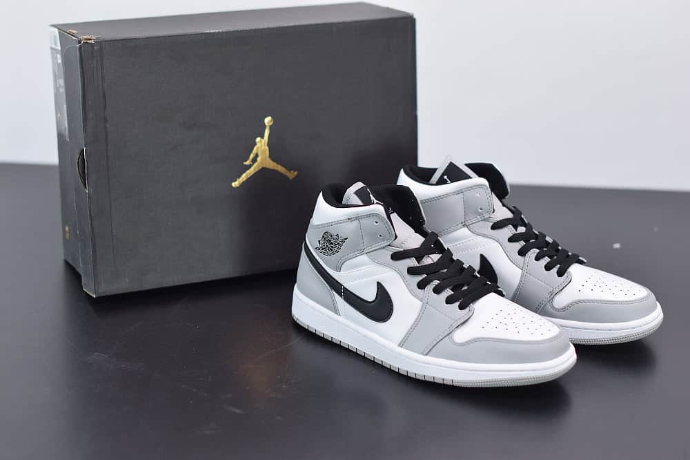 Nike Air Jordan 1 Mid Light Smoke Grey