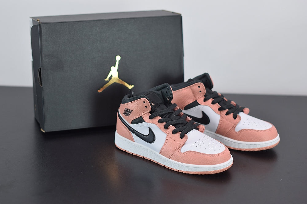 Nike Air Jordan 1 Mid Pink Quartz - Imagen 1