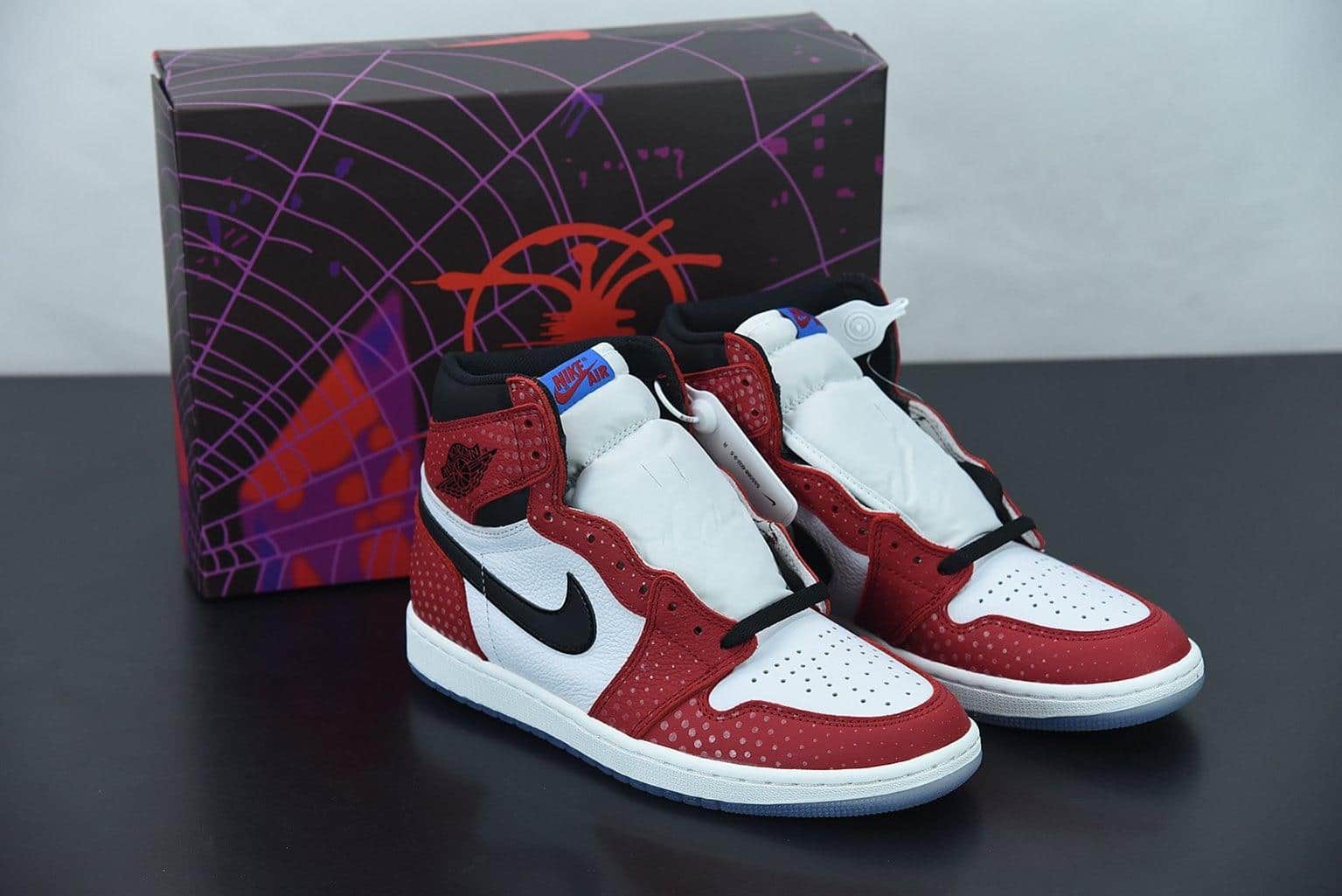 Nike Air Jordan 1 Retro Spider Man "Origin Story"