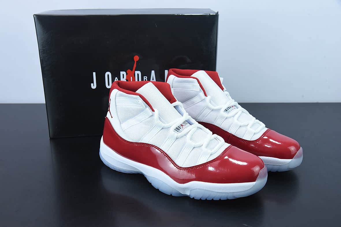 Nike Air Jordan 11 Retro High "White Red"