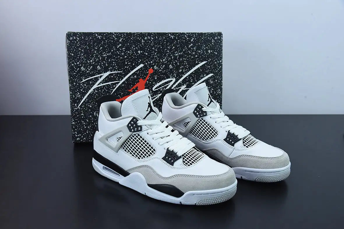 Nike Air Jordan 4 Military Black - Imagen 1