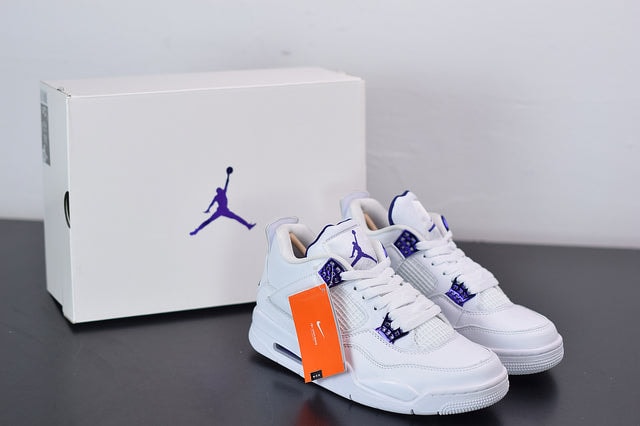 Nike Air Jordan 4 Retro Metallic Purple - Imagen 1