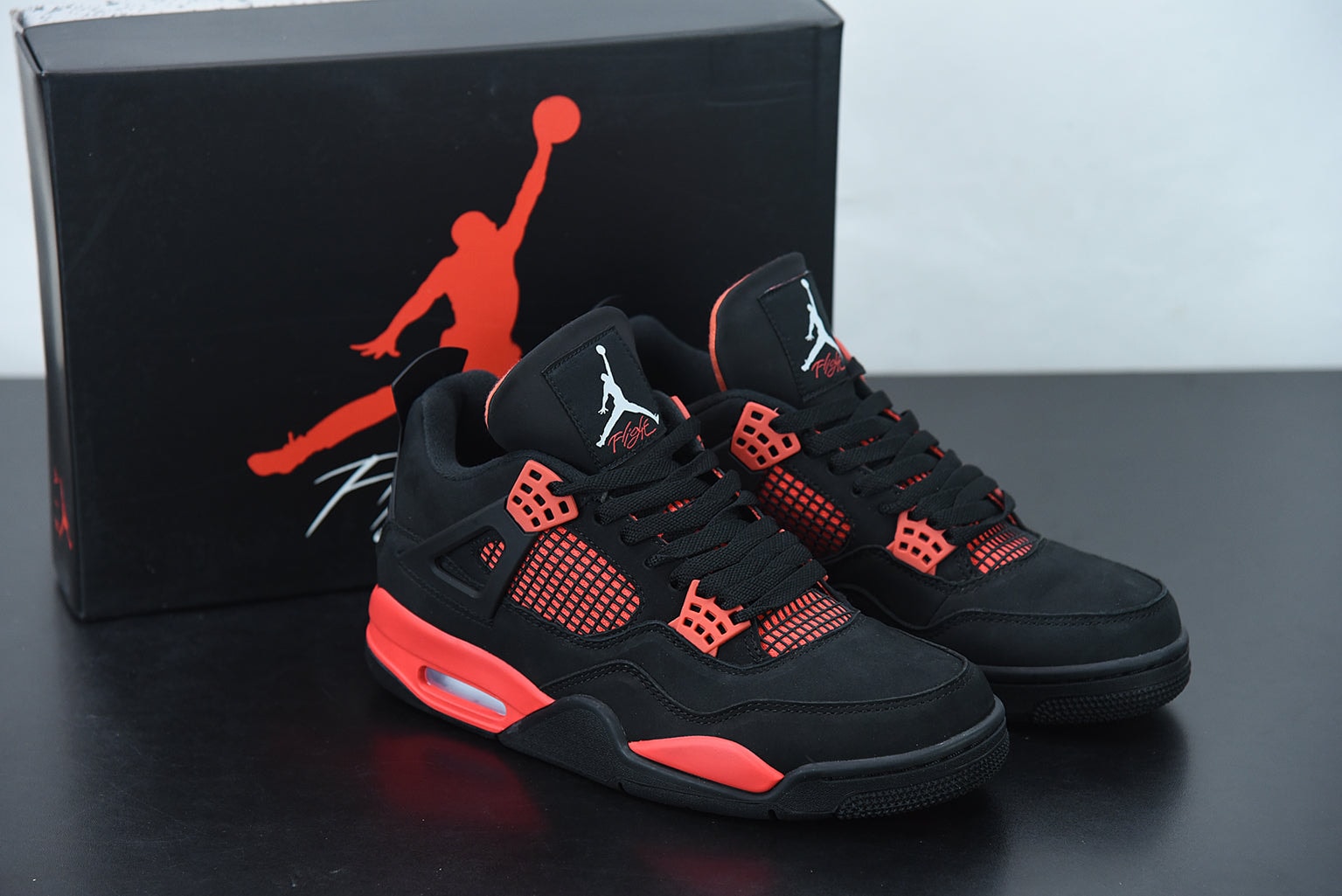 Nike Air Jordan 4 Retro Red Thunder - Imagen 1