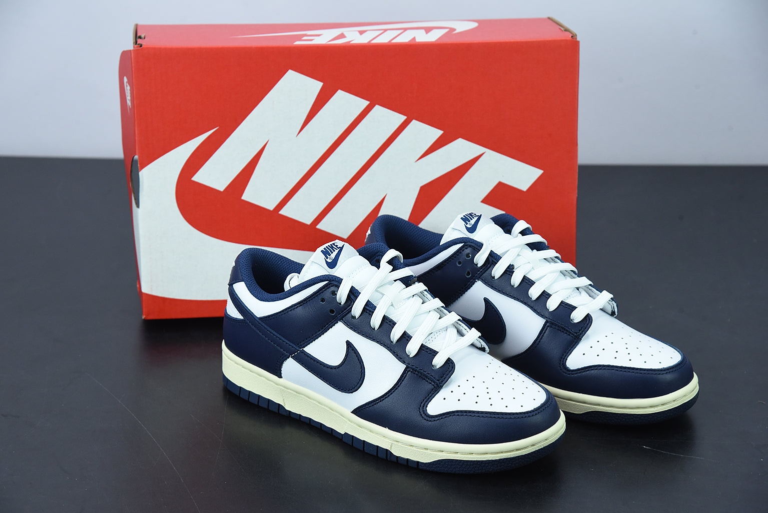 Nike Dunk Low "Midnight Navy" - Imagen 1