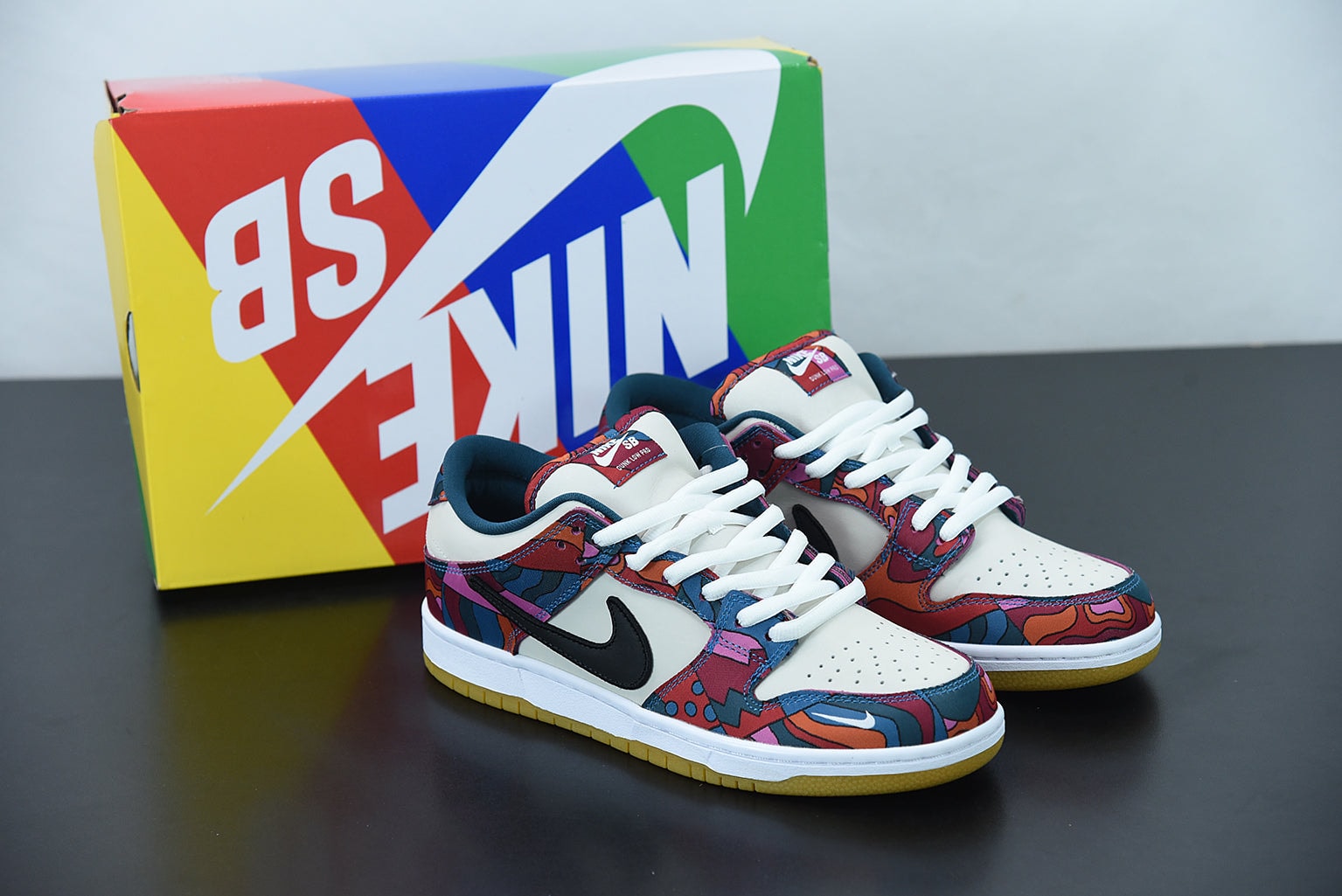 Nike Dunk Low Pro SB x Parra 'Abstract Art' - Imagen 1