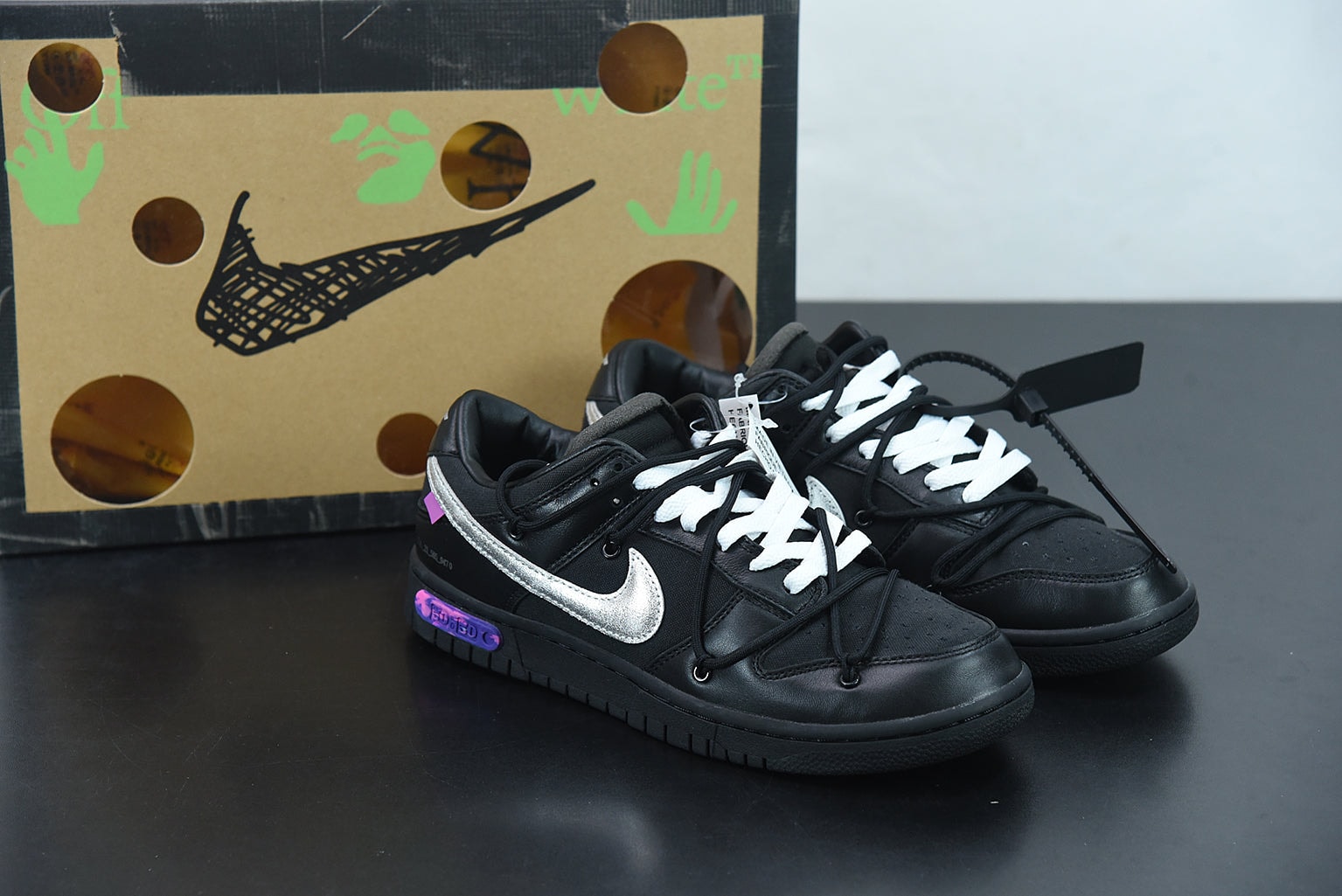 Nike Dunk Low x Off-White “THE 50” 50/50 - Imagen 1