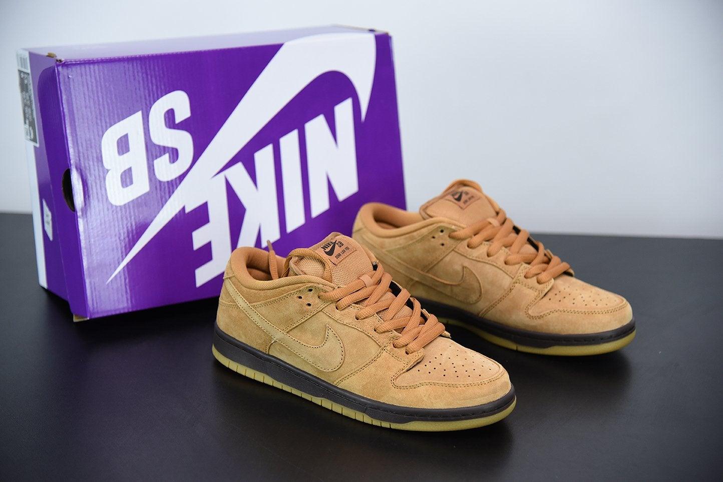 Nike SB Dunk Low Wheat Mocha - Imagen 1